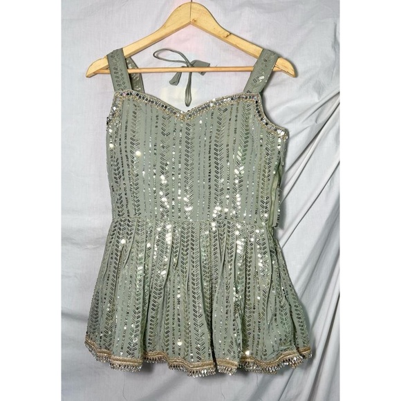 Embroidered Indian Lehenga - Picture 4 of 8